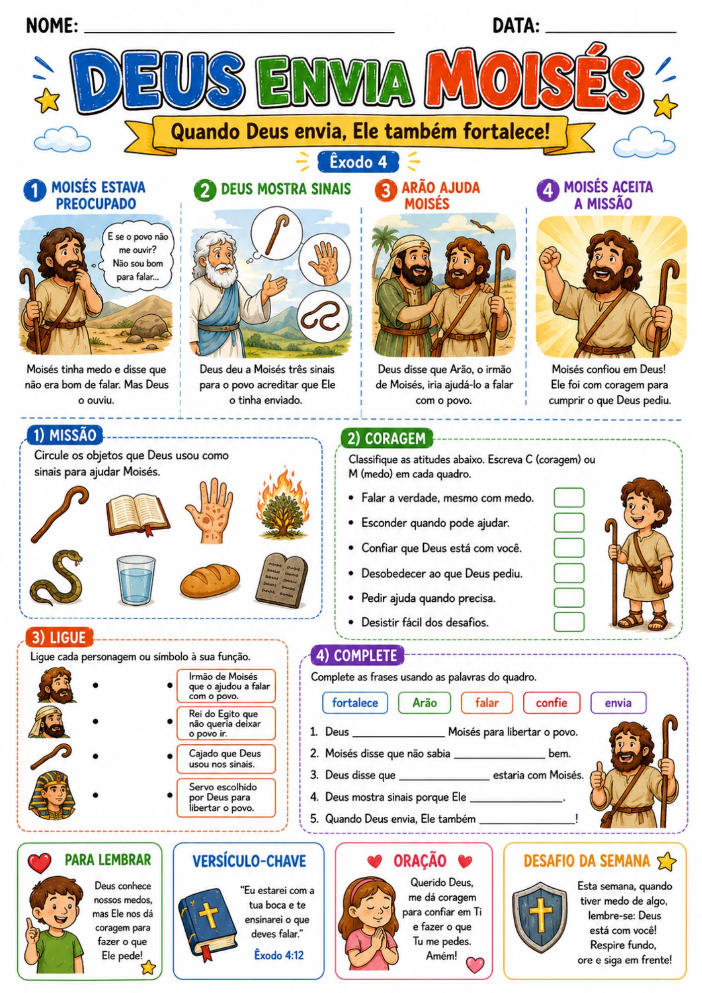 Folha Real A4 - Culto Infantil 10