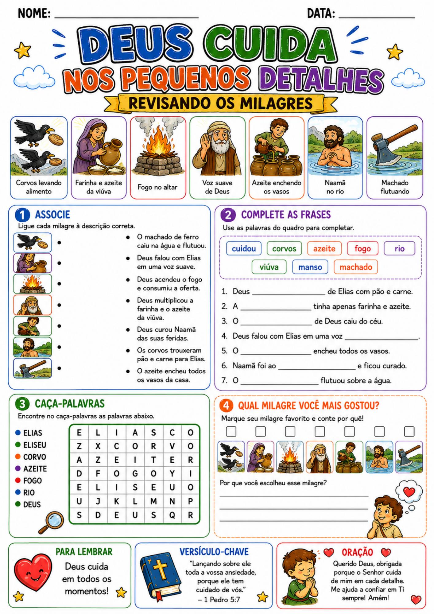 Folha Real A4 - Culto Infantil 7